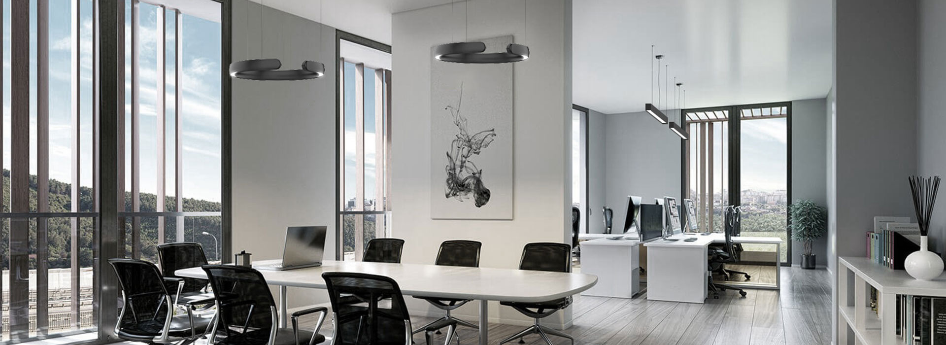 Verona droplight, suitable for all kinds of office lighting light up and down
