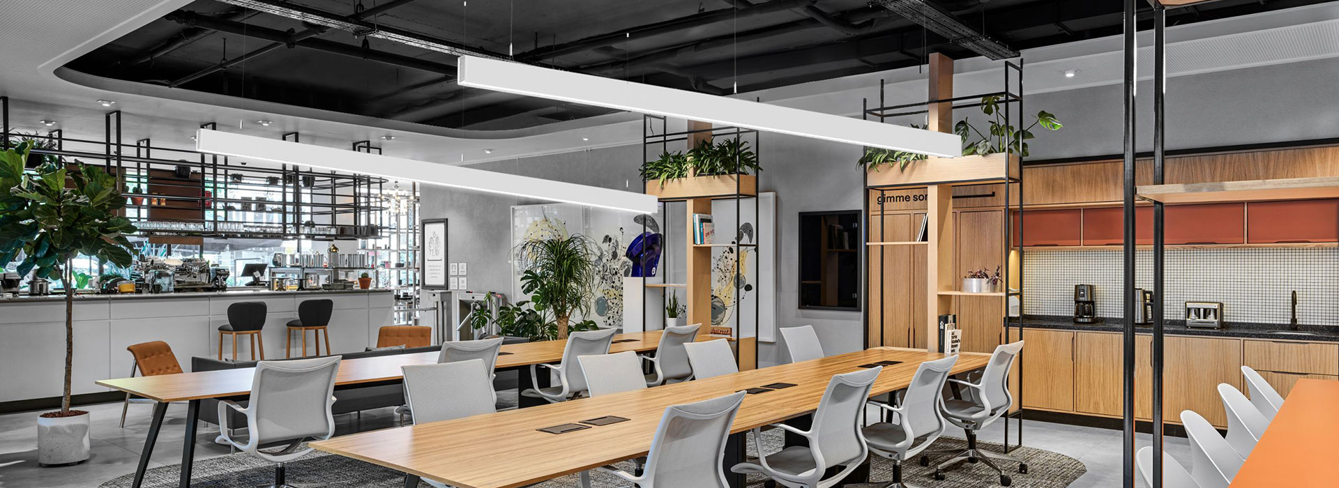 Verona droplight, suitable for all kinds of office lighting light up and down